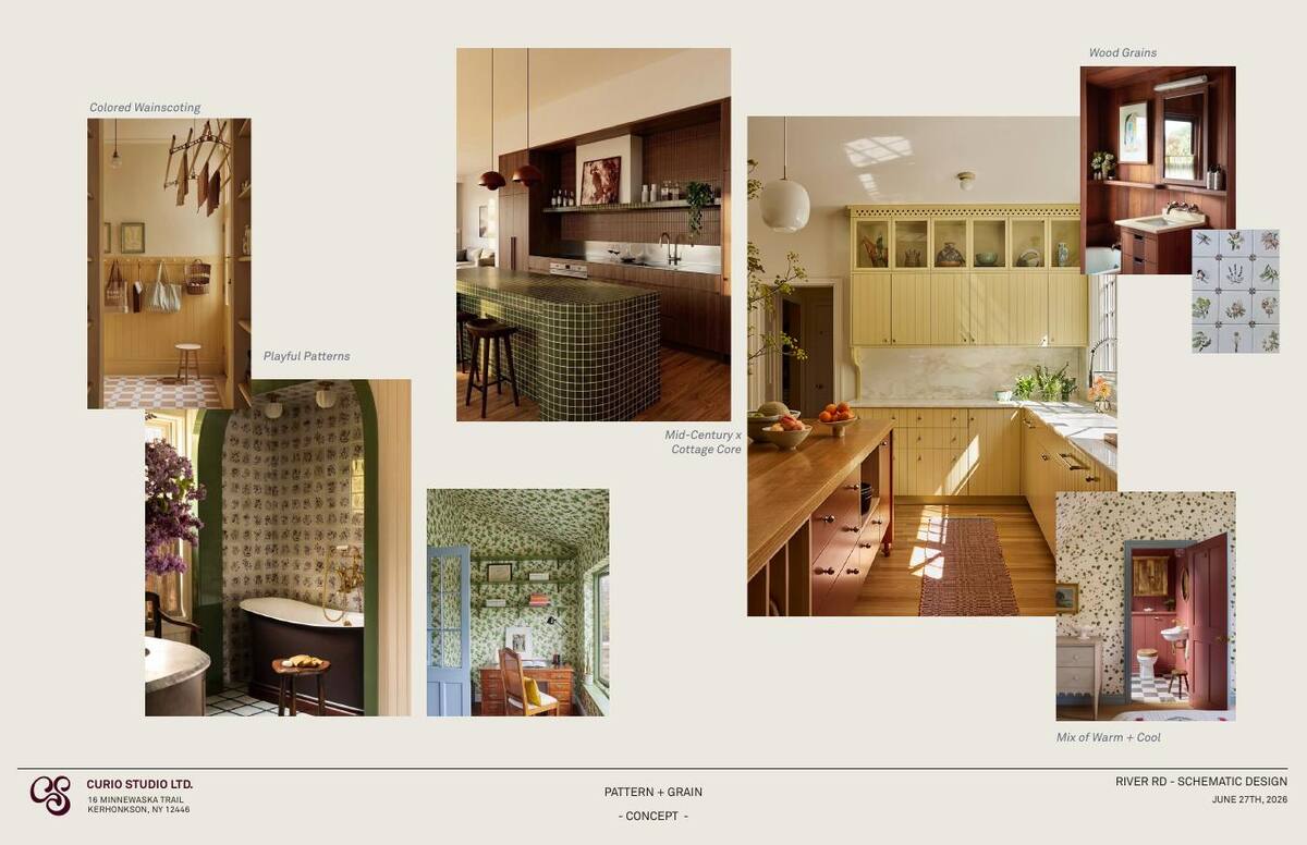 Concept board, River Rd