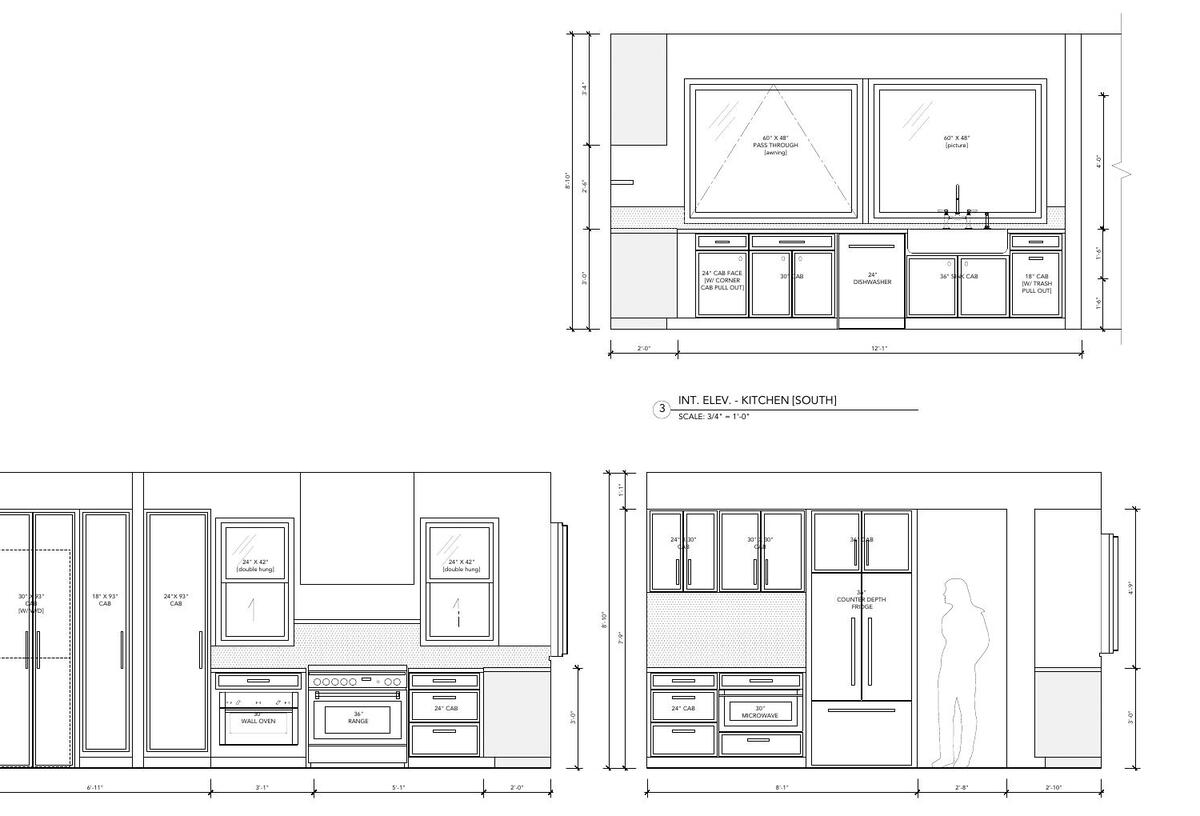 Kitchen elevations